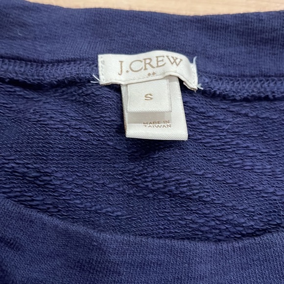 Crewneck navy blue sweatshirt - Picture 3 of 7